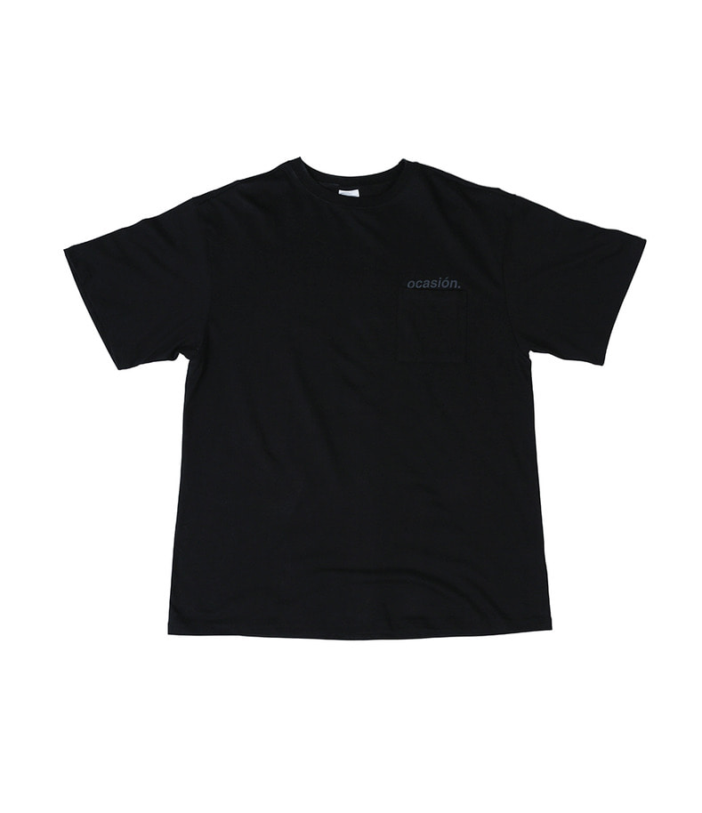 Ocasión Pocket T-Shirt(Black)