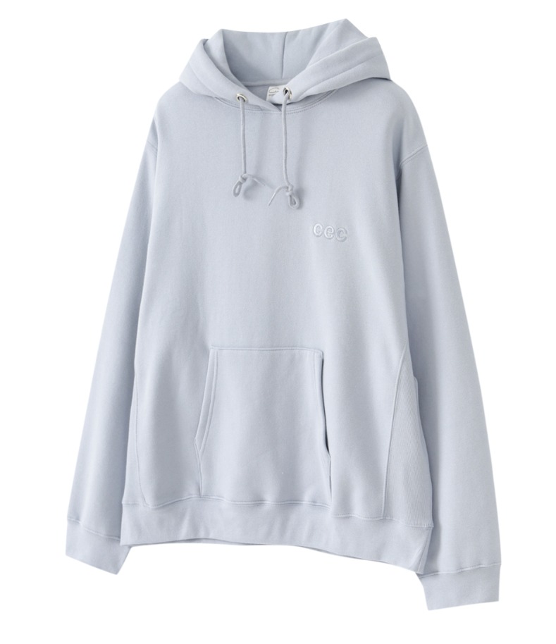 EMBROIDERED CEC HOODIE(SKY BLUE/기모)