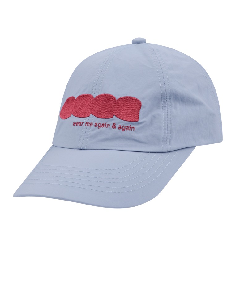 CCCC EMBROIDERED NYLON CAP(SKY BLUE)